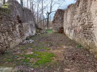 Resti dell'interno - Oratorio di San Clemente a Barengo