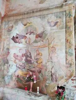Affreschi - Oratorio di Santa Maria di Campagna a Barengo