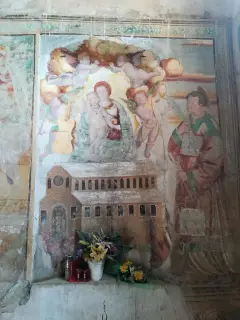 Madonna col Bambino - Oratorio di Santa Maria di Campagna a Barengo