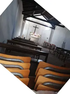 Interno - Cappella di San Colombano a Belforte MonferratoFrazione San Colombano