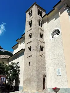 Campanile - Parrocchiale di Sant'Ippolito a Bardonecchia