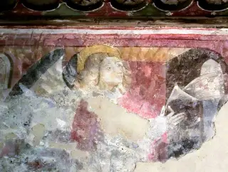 Affreschi - Parrocchiale di San Pietro a BardonecchiaFrazione Rochemolles