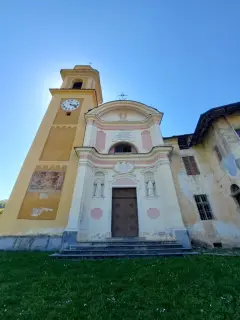 Facciata - Ex Parrocchiale di San Pietro e Paolo a Bernezzo