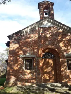 Facciata - Chiesa di San Giovanni Battista a Berzano di San Pietro