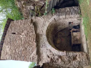 Abside superiore - Cappella della Madonna della Rocca a Barge