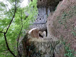 Abside posteriore - Cappella della Madonna della Rocca a Barge