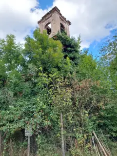 Campanile - Chiesa della Madonna della Consolata a BuscaFrazione Bianciotto