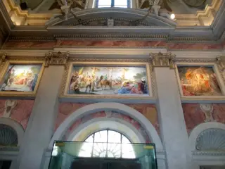 Dipinti di Jean Claret - Parrocchiale di Santa Maria Vergine Assunta a Scarnafigi