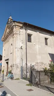 Facciata e fianco - Cappella di San Rocco a Borgo San Dalmazzo