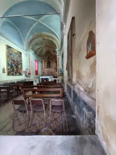 Interno - Oratorio di San Bernardo di Mentone o di Aosta a Borgosesia