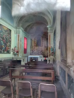 Interno - Oratorio di San Bernardo di Mentone o di Aosta a Borgosesia