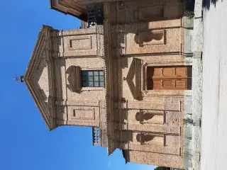 Facciata - Abbazia o Monastero di Santa Maria a CarmagnolaFrazione Casanova