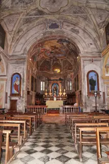 Interno - Parrocchiale di Sant'Antonio Abate a AmenoFrazione Vacciago
