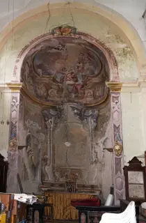 Cappella sinistra - Parrocchiale di Sant'Antonio Abate a AmenoFrazione Vacciago