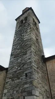 Campanile - Parrocchiale di Sant'Antonio Abate a AmenoFrazione Vacciago