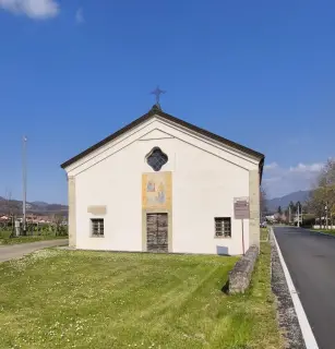 Facciata - Chiesa di Sant'Antonio a Borghetto di Borbera