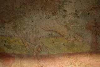Resti affresco - Resti Della Chiesa del Gesion o Gesiun a Piverone