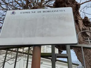 Pannello illustrativo - Oratorio di San Gaudenzio a BorgosesiaFrazione Bettole