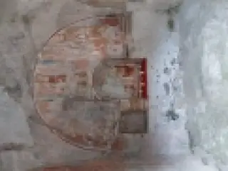 Affreschi interno - Cappella di Sant'Antonio Abate a BorgosesiaFrazione Agnona