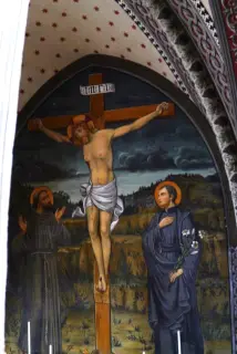 Crocifissione e santi - Parrocchiale di San Giovanni a Bossolasco