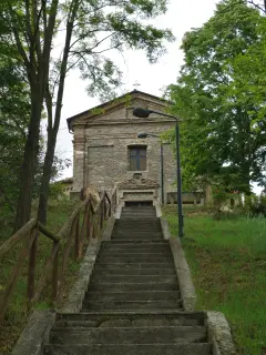 Vista - Chiesa di San Giovanni delle Conche a CalamandranaFrazione Valle San Giovanni
