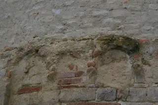Archetti pensili abside - Chiesa di Sant'Eusebio a Castelnuovo Don Bosco