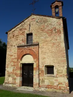 Facciata - Pieve di Sant'Andrea a Cerreto d'AstiFrazione Casaglio
