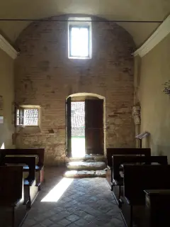 Interno - Pieve di Sant'Andrea a Cerreto d'AstiFrazione Casaglio