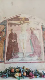 Croicifissione - Chiesa di San Pietro al Cimitero a Portacomaro