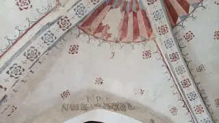Volta dettaglio - Chiesa di San Pietro al Cimitero a Portacomaro