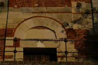 Lunetta - Chiesa di San Pietro al Cimitero a Portacomaro