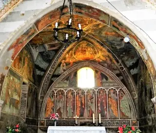 Affreschi - Chiesa Cimiteriale di San Giovanni Battista a Roccaverano