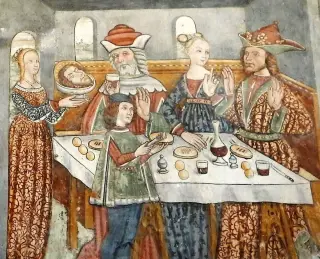 Affreschi - Chiesa Cimiteriale di San Giovanni Battista a Roccaverano