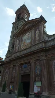 Facciata - Parrocchiale di San Nicolao a Vernante