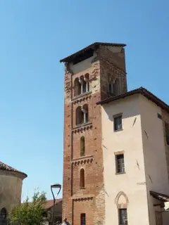 Vista - Campanile del Castello di Corveglia a Villanova d'Asti