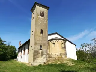 Abside e campanile - Chiesa della Madonna dei Monti a Ottiglio