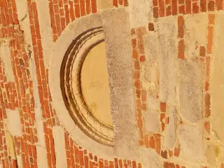 Lunetta del portale - Parrocchiale dei Santi Vittore e Corona a PenangoFrazione Cioccaro