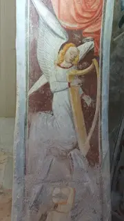 Angeli musicanti - Cappella di Santa Lucia Alle Vigne a PineroloFrazione Costagrande Santa Lucia