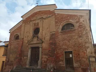 Facciata - Chiesa di San Giacomo a Cassine