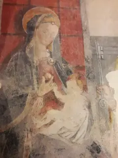 Madonna col Bambino - Parrocchiale di San Giovanni a Villafranca PiemonteFrazione San Giovanni