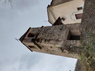 Campanile - Chiesa dei Santi Gervasio e Protasio a CumianaFrazione Costa