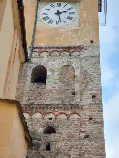 Campanile - Parrocchiale di San Giacomo a Luserna San GiovanniFrazione Luserna Alta