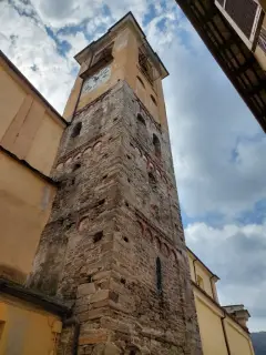 Campanile - Parrocchiale di San Giacomo a Luserna San GiovanniFrazione Luserna Alta