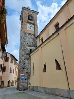 Campanile - Parrocchiale di San Giacomo a Luserna San GiovanniFrazione Luserna Alta