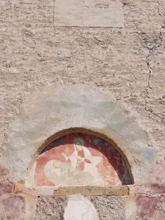 Lunetta affrescata - Parrocchiale di San Desiderio a San Didero