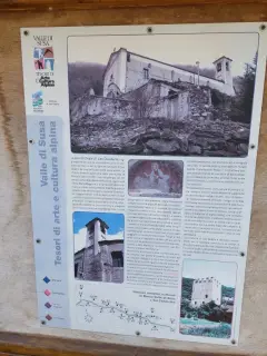 Pannello illustrativo - Parrocchiale di San Desiderio a San Didero