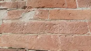Scritte - Chiesa della Madonna della Neve a Castell'Alfero