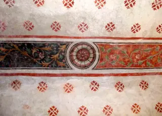 Decorazione - Cappella di San Sebastiano a Celle di MacraFrazione Chiotto