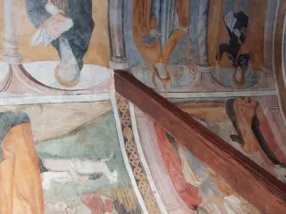 Affresco - Cappella della Madonna delle Grazie a BussolenoFrazione Foresto