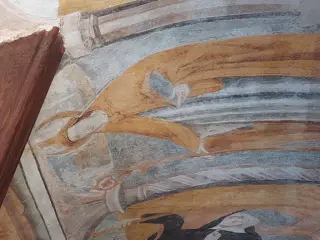 Affresco - Cappella della Madonna delle Grazie a BussolenoFrazione Foresto